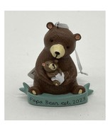 Hallmark Christmas Ornament &quot;Papa Bear Est 2023&quot; New Papa Dad Baby Gift - £10.25 GBP