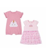 Kids Headquarters ~ Two (2) Piece Romper Set ~ Unicorn ~ Girl&#39;s Size 9 M... - $22.44