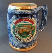 Vintage Grand Ole Opry Japan Blue Ceramic Mug Nashville Tennessee Since 1925 - £9.54 GBP