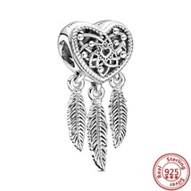 Sterling Silver Puppy Castle beads Pendant Pandora 925 Original Charm br... - $19.99