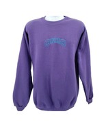 Vintage Hanes &#39;Heavyweight&#39; Unisex Purple &#39;Ohio&#39; Sweatshirt Size L/G - £19.72 GBP
