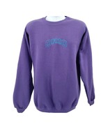 Vintage Hanes &#39;Heavyweight&#39; Unisex Purple &#39;Ohio&#39; Sweatshirt Size L/G - £18.89 GBP