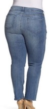 Not Your Daughters Jeans Women&#39;s Marilyn Straight Lift Tuck Plus Size 24W NWT - £77.96 GBP
