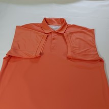 Columbia PFG Perfect Cast Men's L Peach Vented Short Sleeve Polo Shirt FM6016 image 13