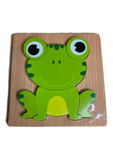 6pc Wooden Puzzle - Kids Educational Toy - £4.64 GBP