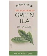 Trader Joe&#39;s Decaffeinated Green Tea 1.34oz 38g (Two Boxes) 1/2026 - £10.06 GBP