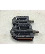 old school Black Union 1/2 inch 651 bmx freestlye bike pedals - $14.99
