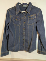 Hard Rock Cafe New York- Jeans Jacket 90s womans Small - $34.65