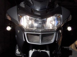 LED Chrome Auxiliary Flood Lights Lamps Kit for BMW R1200RT ( all years ) - £76.41 GBP