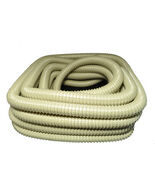 Vacuum Cleaner Hose 1 1/4 50&#39; Wire Reinforced Beige - $3,211.32 MXN
