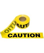 High-Visibility &quot;Caution&quot; Safety Tape, (3&#39; X 1000&#39;)Roll - $10.76