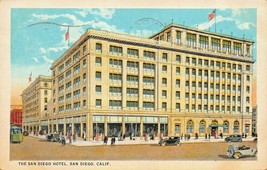 San Diego California-The Hotel on BROADWAY-1925 Postcard-
show original title... - £7.18 GBP