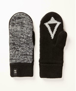 Lululemon Ivivva Girls Naturally Nice Mitten Black White SZ  M/L NWT - $31.80 CAD