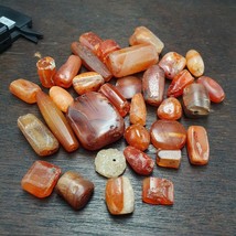 Antique and Ancient Carnelian Agate beads lot For jewelry making and col... - $2,098.35 MXN