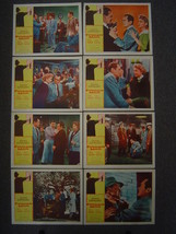 FINGER MAN Color Lobby Cards Full Set of 8 1955 Crime Film Drugs Frank L... - £28.70 GBP