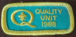Vintage Boy Scout Quality Unit Sew-On/Iron-On Patch – Gently Used – VGC ... - £4.65 GBP