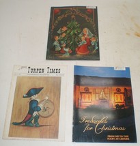 Lot Of 3 Craft Booklets - Turpen Times, Folk Art Christmas, Treasures Christmas - £6.34 GBP