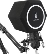 Penypeal Microphone Wind Shield Pop Filter Isolation Ball, Acoustic For ... - £34.25 GBP