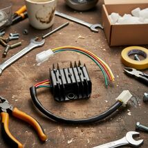 4-Wire 12V Voltage Regulator Rectifier, Full-Wave Replacement for GY6 50... - $26.56 CAD