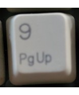 9 PgUp Key Only For Micro Innovations Keyboard Replacement Part One Piece - £9.36 GBP