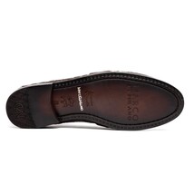 Bianchi Genuine Caiman Crocodile Tassel Loafers Brown image 5