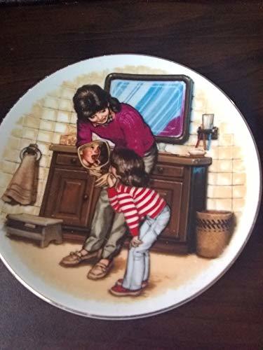 Special Moments Avon Porcelain Plate by Tom Newsom -- A New Tooth -- Mother's Da - $9.99