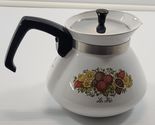 *A) Vintage Corning Ware Spice of Life 6-Cup Tea Pot P-104-8 "Le The" - $19.79