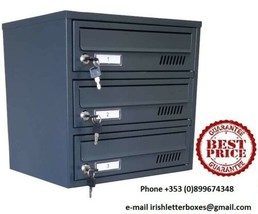 Florida 3 - Multi-Occupancy Letterbox - Durable and Secure Florida Colle... - £175.30 GBP