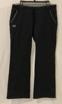 Men’s Under Armour Black Sports Athletic Semi-Fitted Pants Pre Owned VGC! - £11.68 GBP