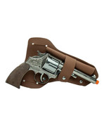 Jesse James Cap Gun Diecast Western Pistol Revolver Cowboy Prop Toy Set - $39.09 CAD