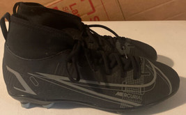 Nike Jr. Mercurial Black Soccer Cleats Size 6Y - £27.07 GBP