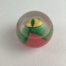 Taco Bell Straw Piece Lizard Reptile Floating Eyeball Vintage Toy Ball 1... - £11.68 GBP