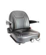 Mechanical Suspension Seat with Adjustable Armrest and Seat Belt. - $320.00