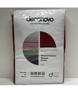 Deconovo Blackout Curtain Room Darkening Thermal Insulated Curtains Red ... - $802.52 MXN