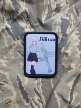 Atamonica - AIM-120 AMRAAM Missile military morale patch - $9.99