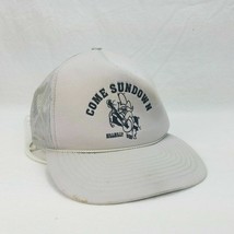 Vintage Come Sundown Hillbilly Bob Trucker Hat Mesh Cap One Size - $13.45