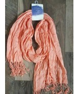 Ladies Sophi Scarf by Gertex Orange 100%Rayon One Size **FREE SHIPPING** - £6.33 GBP