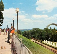 1986 Russian Kiev Postcard Cold War Era Dnieper Park Area Overlook C82A2 - £19.26 GBP