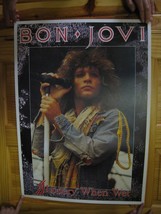 Jon Bon Jovi Poster Slippery When Wet John - £70.52 GBP