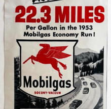 1953 Mobilgas Mobil Gasoline Advertisement Automobilia Socony Vacuum Oil... - €21,70 EUR
