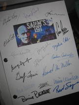 Salem&#39;s Lot Signed TV mini series Script Screenplay X18 Autographs Stephen King  - £15.79 GBP