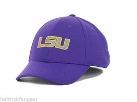 LSU Tigers Nike NCAA Team Cool Ever Flex Fit Reflective Logo Cap Hat M/L - £16.66 GBP