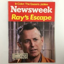 VTG Newsweek Magazine June 20 1977 Ray&#39;s Escape and The Queen&#39;s Jubilee - £11.38 GBP