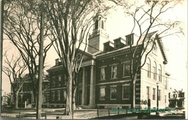 Vtg Postcard 1940s RPPC Court House Building - Newport, RI Rhode Island UNP Q18 - £7.00 GBP