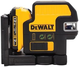 New Dewalt DW0825LG 12 Volt 5 Spot Cross Line Laser Level 155&#39; Range Kit 2667301 - £511.38 GBP
