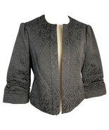 Mac &amp; Jac - Cotton Broqued Black Cropped Jacket, Women&#39;s 8, NWOT - €12,27 EUR