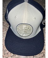 New York Yankees MLB Tonal Logo SnapBack Ivory/Blue - $59.07 CAD