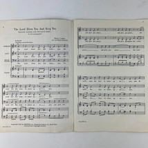The Lord Bless You And Keep You Peter Lutkin Sheet Music Vintage - £7.77 GBP