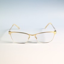 MYKITA NO1 DEMI 52-17 140 lightweight Glossy Gold Eyeglasses Butterfly Frame N5 - £307.69 GBP