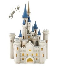 Lenox Disney Princess Cinderella&#39;s Lighted Castle Figurine Night Light 8.25&quot; NEW - £156.25 GBP